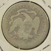 1876-S Seated Liberty Quarter