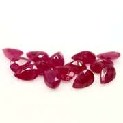 Heated only! 8.69ct violet red Ruby set