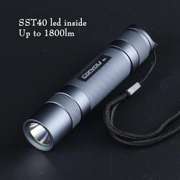 1800lm 6500K Temperature Protection Flashlight