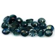 Multi-hue 4.30ct natural blue Sapphire set