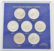 1883-1904-O Morgan Silver Dollars Coin Set Slabbed Littleton Coin Co