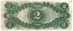 Nice 1917 Series Large Size $2 Legal Tender Note
