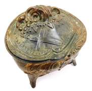 Early Sterling Rosary & Rosary Box