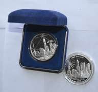 2 September 11  2004 We Shall Never Forget Proof Silver Medals