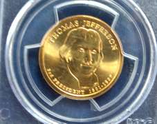 2007 Mint Error PCGS MS Thomas Jefferson Missing Edge Lettering