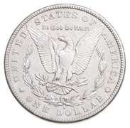 1896-S Morgan Silver Dollar