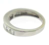 Sparkling Princess Cut Diamond Wedding Set