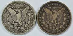 Great 1890-CC & 1891-CC Morgan Silver Dollars