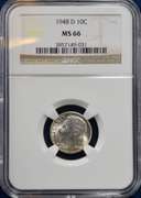 1948 D NGC MS 66 10 C
