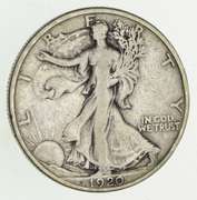 1920-S Walking Liberty Silver Half Dollar - Circulated