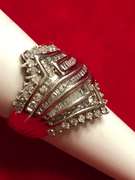 LADIES 14K WHITE GOLD DIAMOND BAND