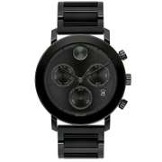 Movado Chronograph Quartz Black Dial Men's Watch
