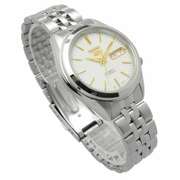 Seiko Silver Dial Stainless Steel Men's Watch