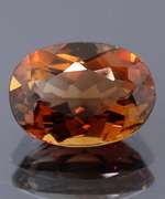 Glittering 7.77ct oval cut Imperial Topaz
