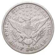 1909-S Barber Half Dollar