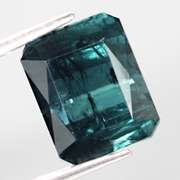 Large 5.08ct untreated blue indicolite Tourmaline
