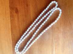 Beautiful 46 inch Long Pearl Necklace