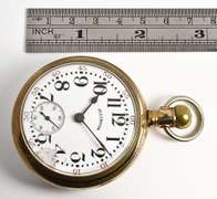 Classic Illinois Watch Co. Gold Filled Pocket Watch