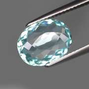 So beautiful! Look at this 2.36ct platinum blue Aquamarine