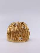 Sterling Silver & Gold Ring