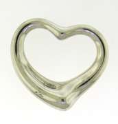 Tiffany & Co Large Open Heart Pendant