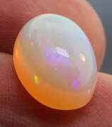 Ravishing 6.19ct snow white Welo Opal