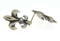 Mignon Faget Fleur De Lis Earrings