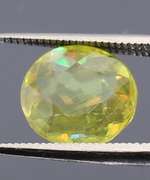 Gorgeous 2.18ct color shifting Russian Sphene