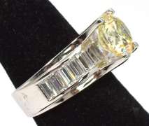 Sterling Silver CZ Cocktail Ring