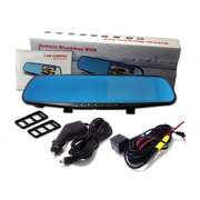 4.3 Inch Dual Lens 1080P Car Rear View Mirror Camera