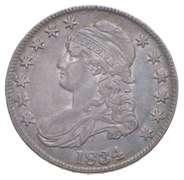 1834 Capped Bust Half Dollar