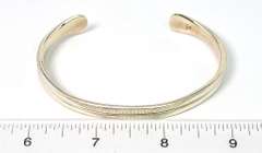 Heavy Sterling Silver Cuff Bangle