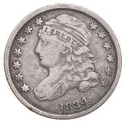 1834 Capped Bust Dime