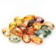 Heated only! 8.37ct fancy color Sapphire set
