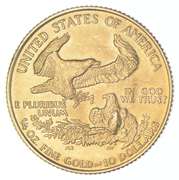 1988 $10 American Gold Eagle - 1/4 Oz Fine Gold
