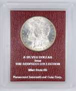 MS65 1880-S Morgan Silver Dollar - Redfield Collection - Graded PICC