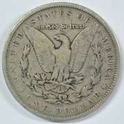 Scarce key date 1899-P Morgan Silver Dollar in VF