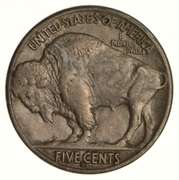 1917-S Buffalo Indian Head Nickel - Circulated