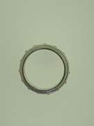 Sterling Silver Spinning Wheel Ring