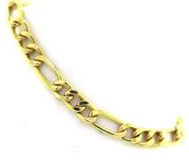 Amazing 18kt Figaro Link Bracelet