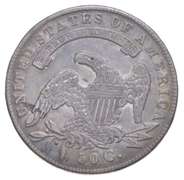 1834 Capped Bust Half Dollar