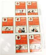 7 Topps 1966 Football Cards