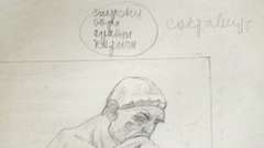 VERY COLLECTIBLE PENCIL DRAWINGS ON PAPER BY KORNNEEV