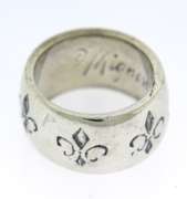 Mignon Faget Fleur De Lis Ring