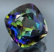 Brilliant multi-color 9mm 3.02ct Mystic Quartz