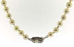 White Fresh water Pearl Necklace