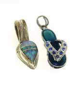 Group Lot of 4 Sterling Silver Pendants