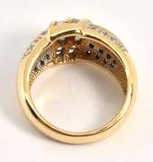 Easy to Wear Baguette Diamond Cluster