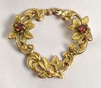 Nice Vintage 14k Floral Brooch