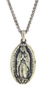 James Avery Virgin of Guadalupe Charm Necklace